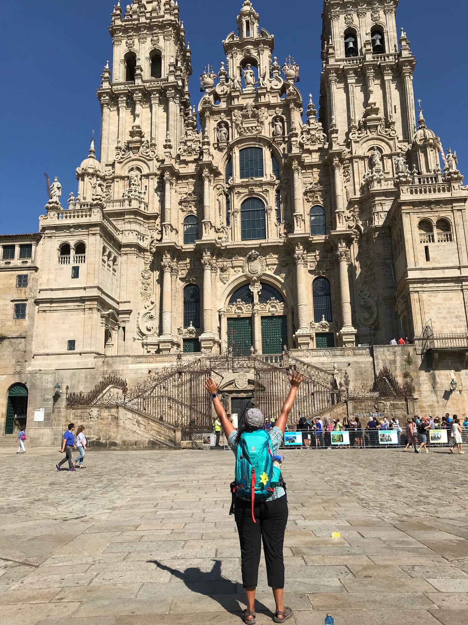 What I Learned from My 80-Mile Hike on the Camino de Santiago - arriving